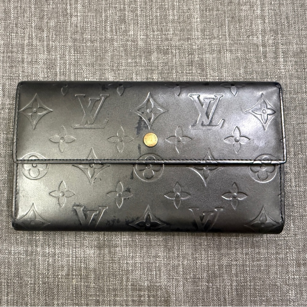 Louis Vuitton Charcoal Monogram Wallet